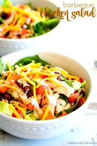 1 serving (471 g) BBQ Chicken Salad