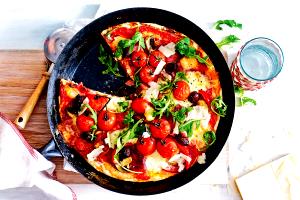 1 Serving 5" Deep Dish Supreme Pizza