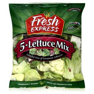 1 Serving 5-Lettuce Mix Salad - Healthy Blend