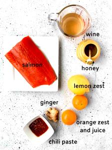 1 serving (5 oz) Chardonnay Salmon