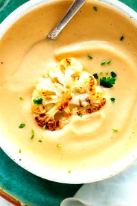 1 serving (5 oz) Cream of Cauliflower Soup