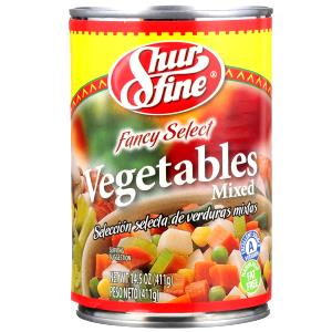 1 serving (5 oz) Mixed Vegetables
