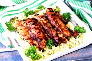 1 serving (5 oz) Oriental Grilled Chicken