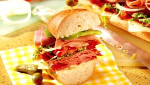 1 Serving 5" Submarine Sandwich No. 6