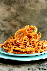 1 serving 50/50 - Fries/Onion Strings