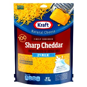 1 Serving 50% Reduced Fat Cheddar Cheese