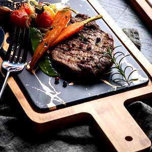 1 serving (503 g) Steak Plate