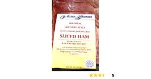 1 serving (51 g) Virginia Brand Shaved Ham Cold Cuts