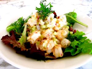 1 serving (524 g) Rock Shrimp Salad (Large)