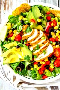 1 serving (542 g) Chicken Taco Salad