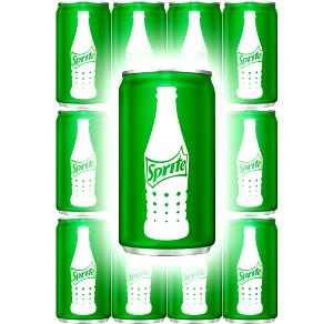 1 serving (567 g) Sprite (Small)