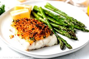 1 serving (592.5 g) Panko-Breaded Cod Dinner