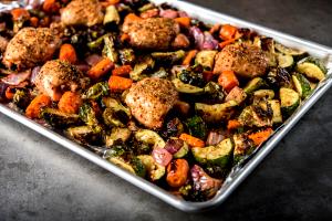 1 serving (6 oz) Farmers Market Chicken (Lunch)