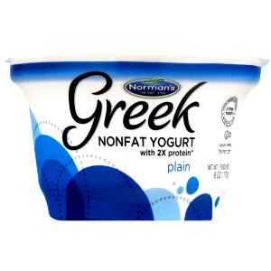 1 serving (6 oz) Nonfat Greek Yogurt Plain
