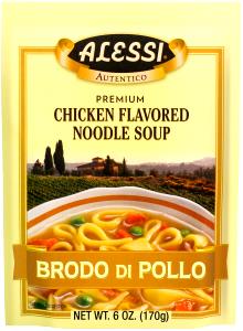 1 serving (6 oz) Pollo E Pasta Soup (6 oz)