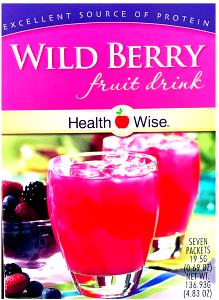 1 serving (60 ml) Pourable Wild Berry 100% Juice