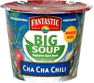 1 serving (62 g) Cha Cha Chili Soup Cup