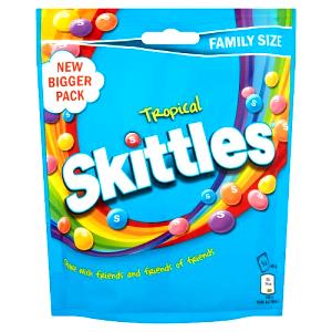 1 Serving (62.0 G) Skittles Tropical, Mars