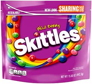 1 Serving (62.0 G) Skittles Wild Berry, Mars