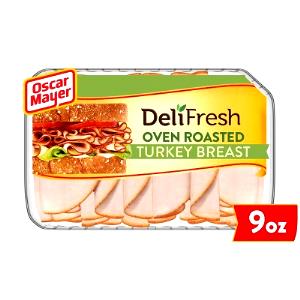 1 serving (63 g) Oven Roasted Turkey Breast Cold Cuts (Wallet Pack)