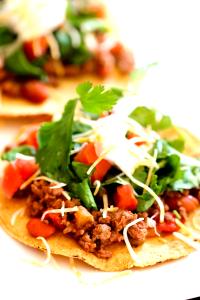 1 serving (659 g) No Meat Tostada Salad