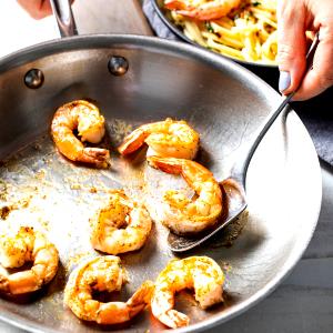 1 serving (66 g) Pan Seared Shrimp