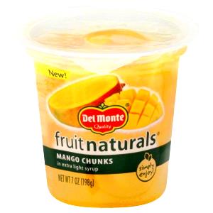 1 serving (7 oz) Fruit Naturals Mango Chunks