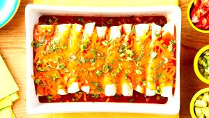 1 serving (7 oz) Ground Beef Enchilada