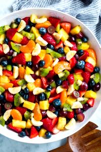 1 serving (7 oz) Hand Cut Fresh Fruit Salad