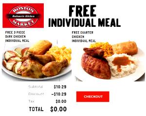 1 serving (7.3 oz) 3 Piece Dark Individual Meal