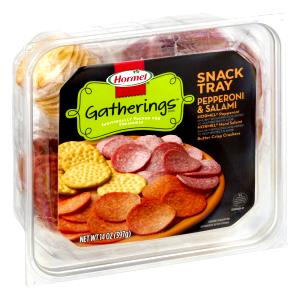 1 serving (74 g) Pepperoni Snack Tray