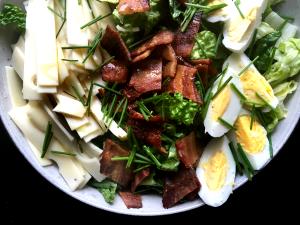 1 serving (79 g) Swiss Bacon Dressing (Dinner)