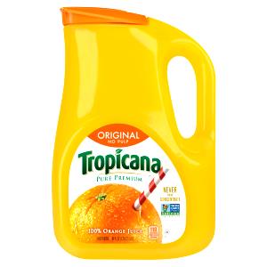 1 serving (8 oz) 100% Pure Orange Juice