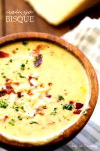 1 serving (8 oz) Asiago Cheese Bisque