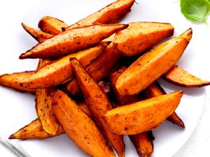 1 serving (8 oz) Baked Sweet Potato Wedges