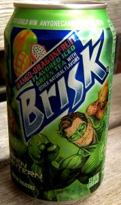 1 serving (8 oz) Brisk Mango-Dragonfruit Green Tea