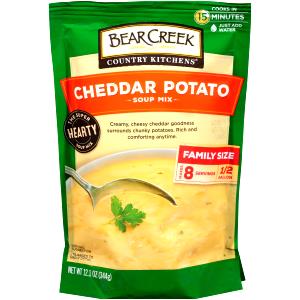 1 serving (8 oz) Cheddar Potato Soup