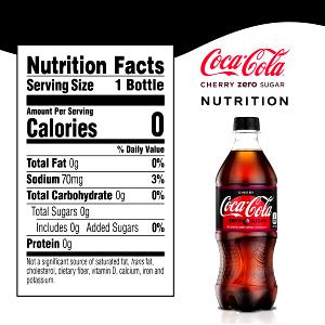 1 serving (8 oz) Cherry Cola