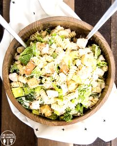 1 serving (8 oz) Chicken Caesar Pasta Salad