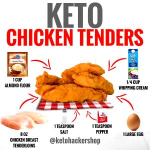 1 serving (8 oz) Chicken Strips (4)