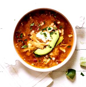 1 serving (8 oz) Chicken Tortilla Soup (Medium)