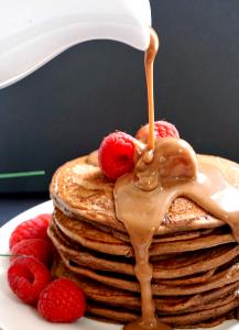 1 serving (8 oz) Chocolate Pancake with Citrus Mascarpone (1500)