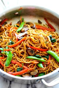1 serving (8 oz) Combo Lo Mein