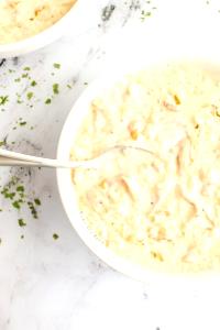 1 serving (8 oz) Cream of Chicken with Rice Soup (Small)