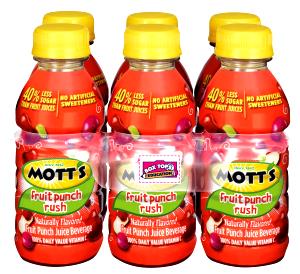 1 serving (8 oz) Fruit Punch Rush