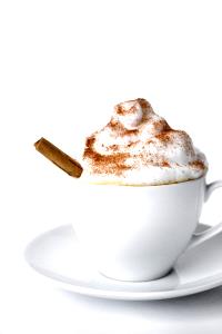 1 serving (8 oz) Latte with Almond Milk (Small)