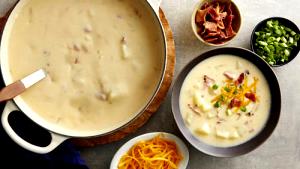 1 serving (8 oz) Loaded Potato Soup