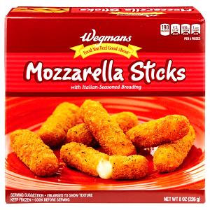 1 serving (8 oz) Mozzarella Sticks (8)