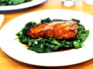1 serving (8 oz) Oolong Marinated Sea Bass