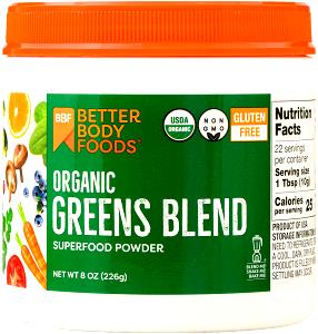 1 serving (8 oz) Organic Greens